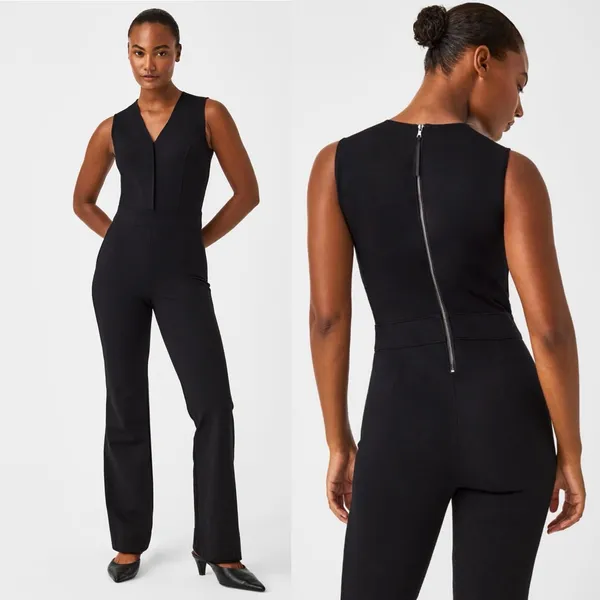 SPANX The Perfect Sleeveless‎ Jumpsuit 1X Tall NWT - Image 2