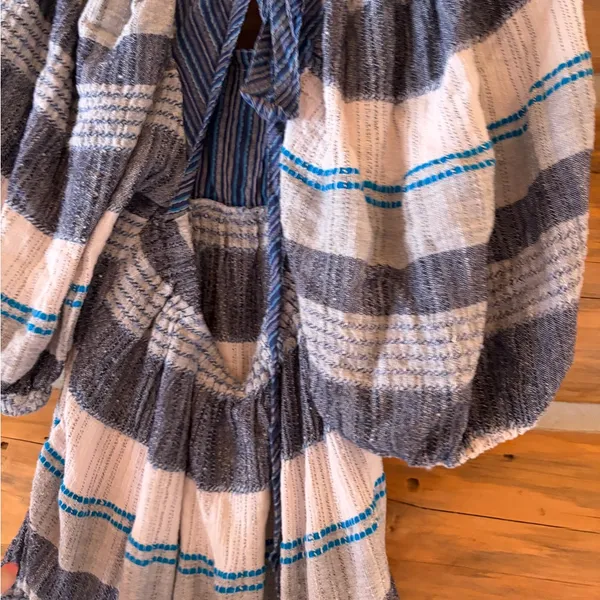 Free People Peasant Mini Dress size Medium - Image 5