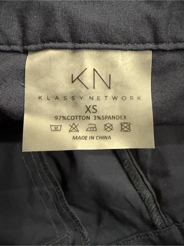 Klassy Network Navy Cargo Pants - Image 3