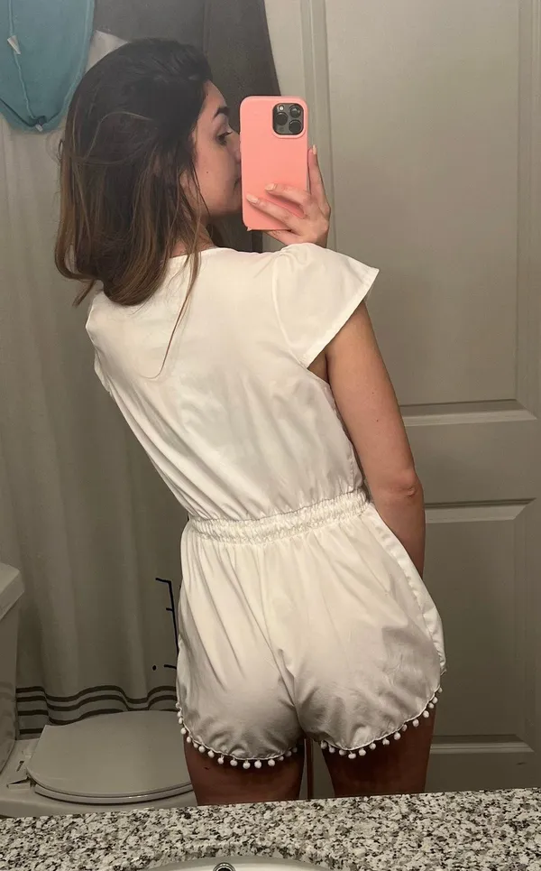 Boutique swim cover up romper - Image 2