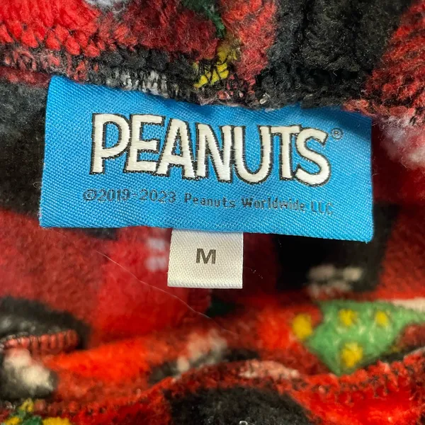 Peanuts Women's Christmas Snoopy Red Pajama Pants with Plush Toy - Image 6