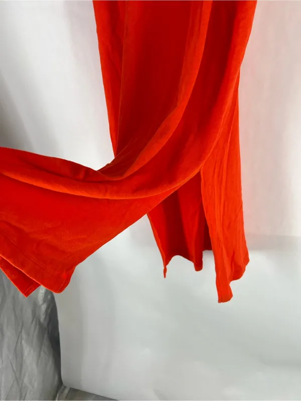 J.Crew Strappy Knit Midi Dress Size Small Orange - Image 4
