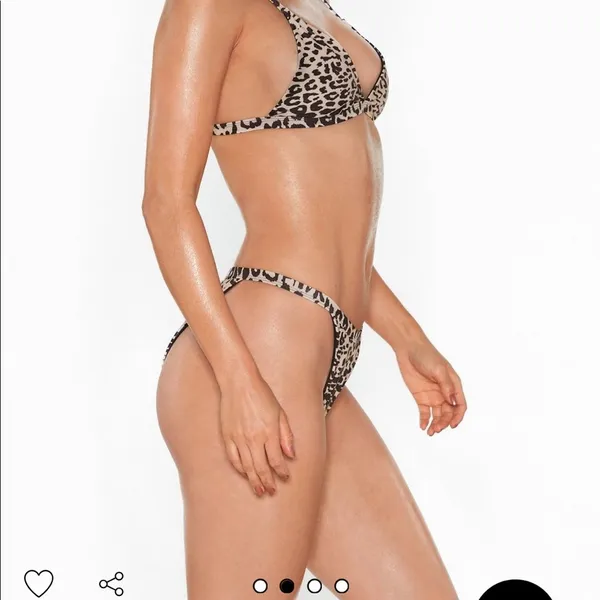 Nasty gal leopard swimsuit size 6 - Image 2
