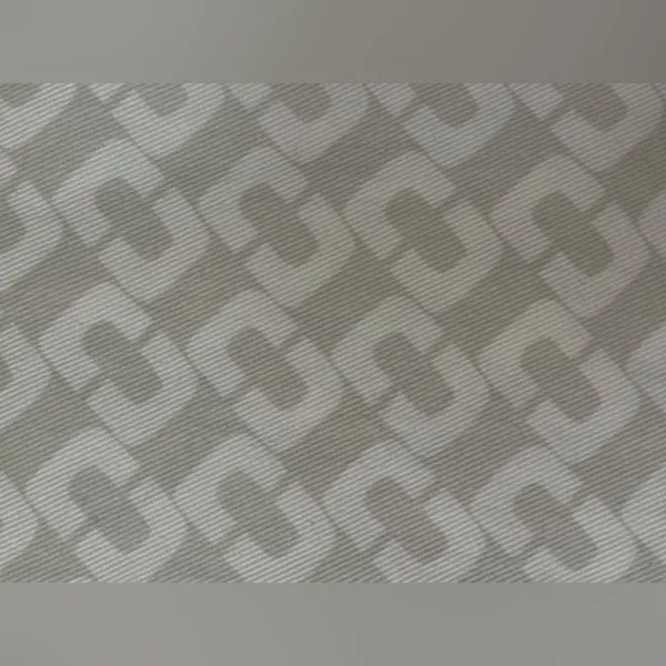Diane Von Furstenberg White and Gray Patterned‎ Dust Bag Size 16.5”x15” - Image 3