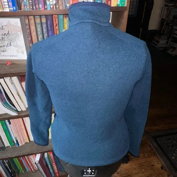 Patagonia blue gorpcore Better Sweater full zip S jacket - Image 4