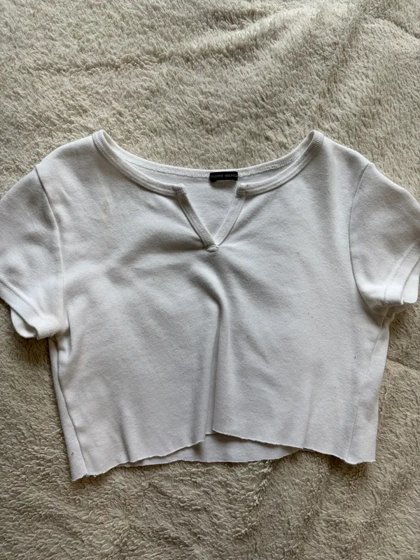 White Brandy Melville Top - Image 3