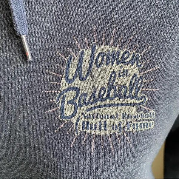Women in Baseball Cooperstown Hoodie Gear for Sports - Image 4