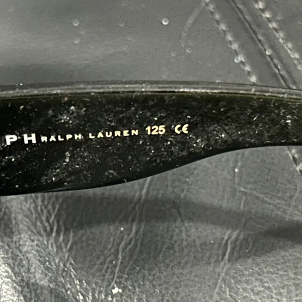 Vintage Ralph Lauren Stylish Black Sunglasses - Image 7