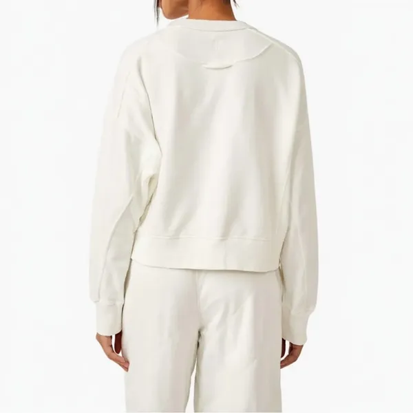 FP Movement Intercept Cotton Blend Sweatshirt In White - Image 10