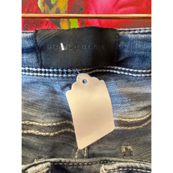 Buckle Black‎ Fit No. 13 Bootcut Jeans Medium Wash Stretch Denim 27x32 - Image 5