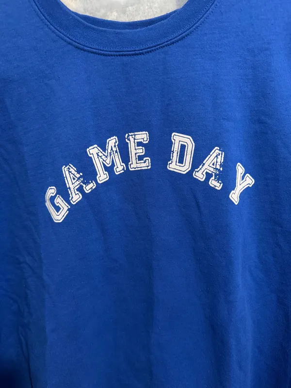 Shop Stevie Royal Blue Game Day Sweatshirt L - Image 2