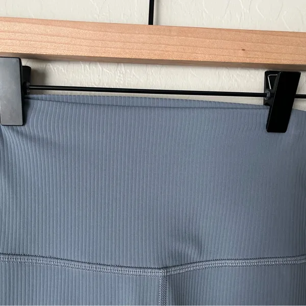 Lululemon align ribbed high rise leggings chambray blue 4 - Image 9