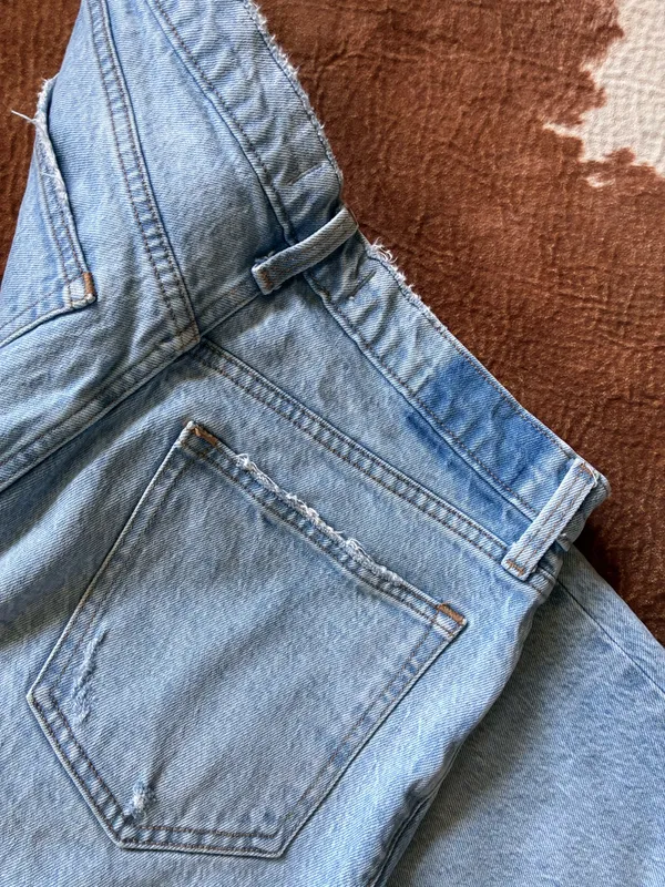 Abercrombie and Fitch the 90's Straight ultra high rise jeans size 29/8 XS - Image 4