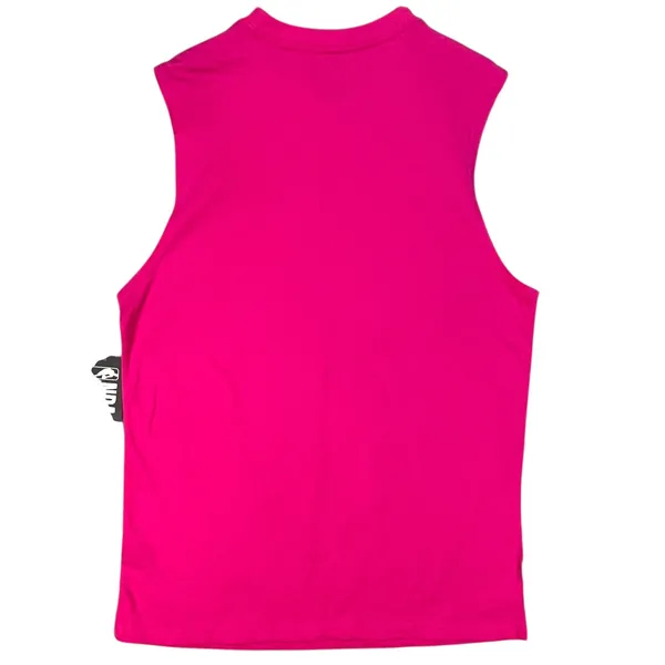 NBA Tank Top‎ Women's Sleeveless Shirt Pink Blue Graphic Basketball Medium - Image 3