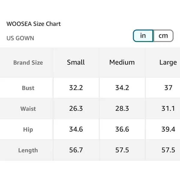 NEW WOOSEA Sleeveless V Neck Split Evening Cocktail Long Dress S - Image 4