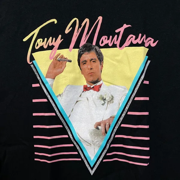 Scarface Tony Montana Movie Tshirt Size medium - Image 2