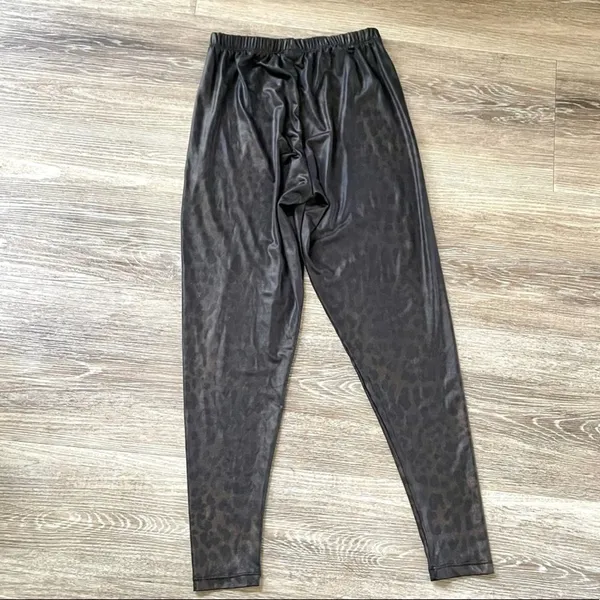 Steve Madden black leopard print joggers - Image 5
