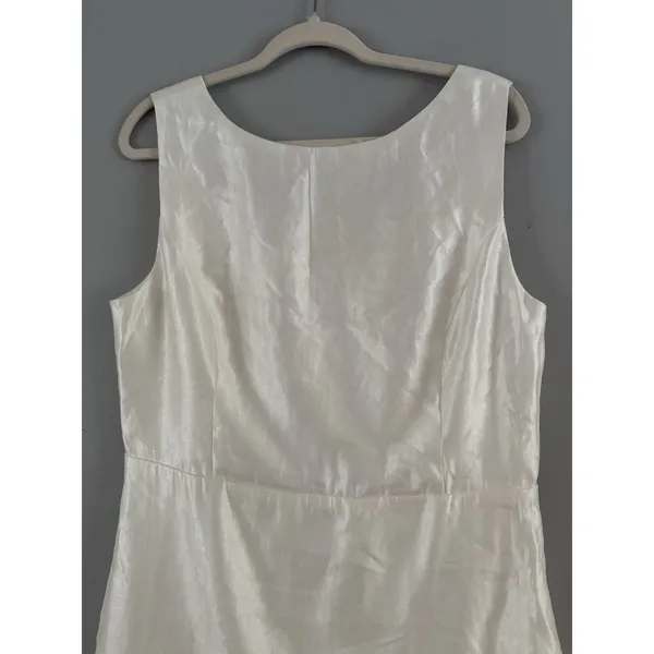 NWD Lulus Sophisticated Selection White Sleeveless Backless Mini Dress Size XL - Image 6
