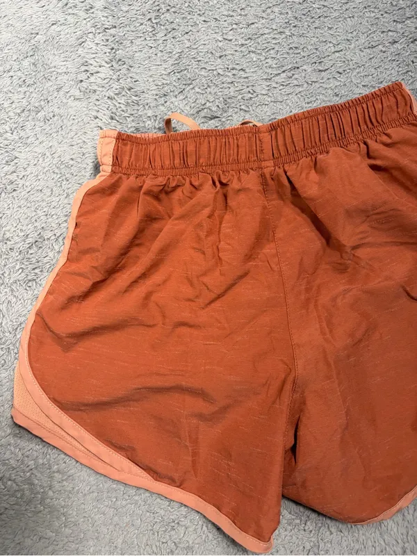 Nike Women's Rust Orange Running Shorts small - Image 10