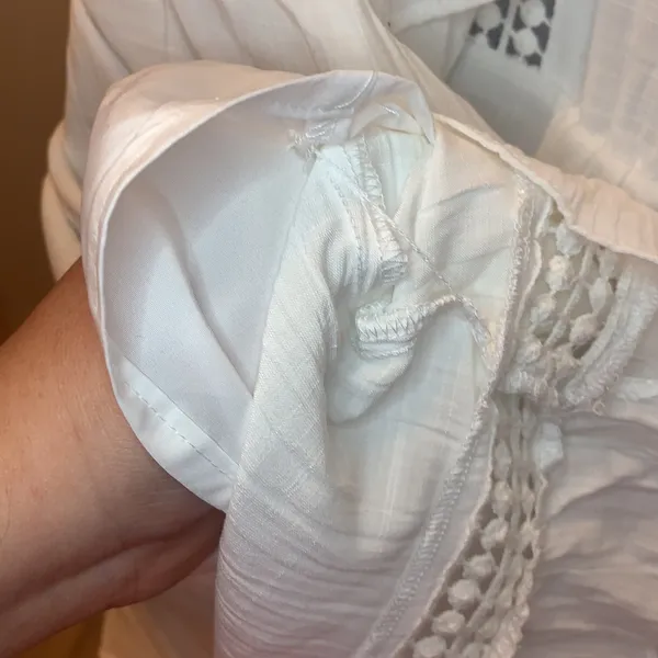 A New Day dress nwot white Victorian style XL - Image 12