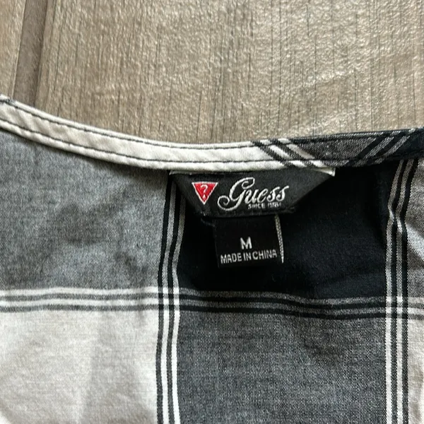 Guess black and white dress - Image 4