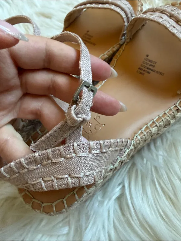 Splendid woven wedge sandals - Image 7