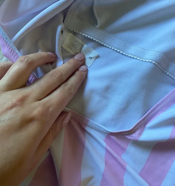 One Piece Swimsuit Pink - Image 3