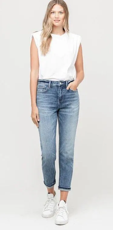 Vervet Boyfriend Jeans - Image 2