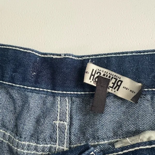 NWT Rewash Carpenter Jeans Denim Dark Wash‎ High Waist size 13 31 NEW! 0441 - Image 10
