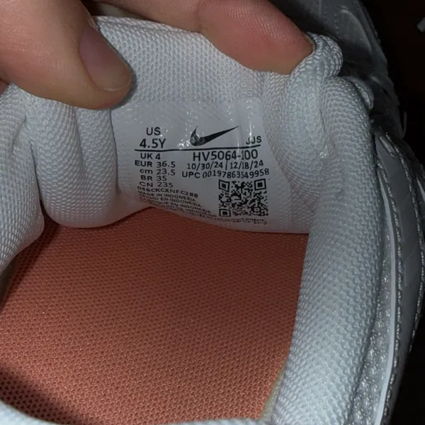 Nike P-6000 GS Summit White Apricot Agate Women’s 6/4.5y - Image 7