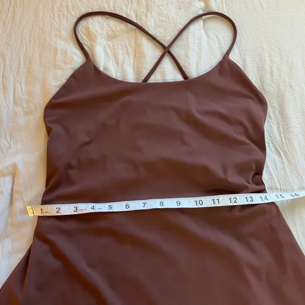 Tennis Dress for Women‎ Backless Lace Up Workout Dress Size Medium - Image 5