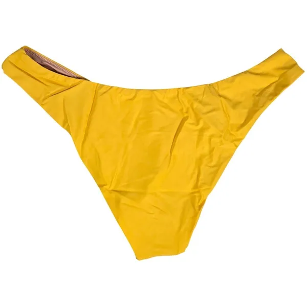 J.‎ Crew Curved-waist cheeky bikini bottom in Yellow L NWT - Image 2