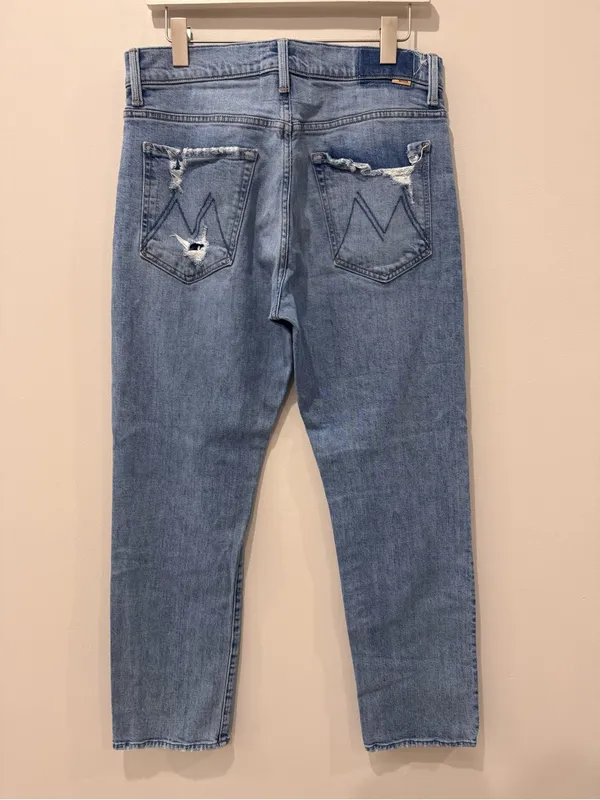 Mother Superior Sz 30 The High Waisted Hiker Hover Jeans - Image 5