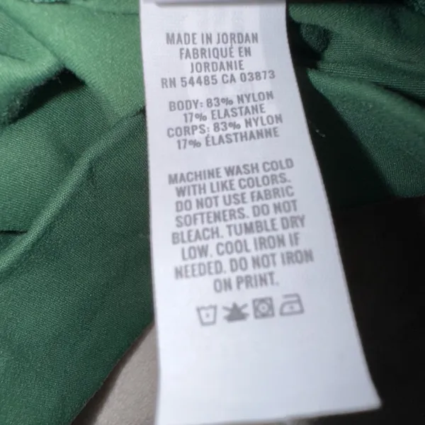 Aerie Green Twist Front Crop Top - Image 9
