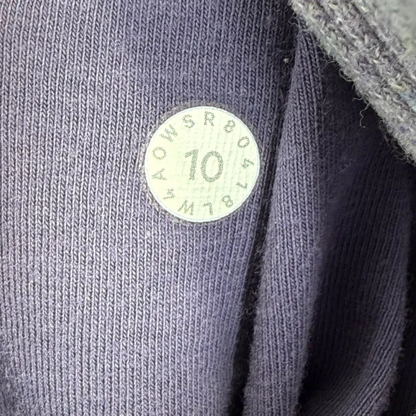 Lululemon‎ Radiance Jacket Purple Full Zip Funnel Neck Quilted Fleece Womens 10 - Image 2