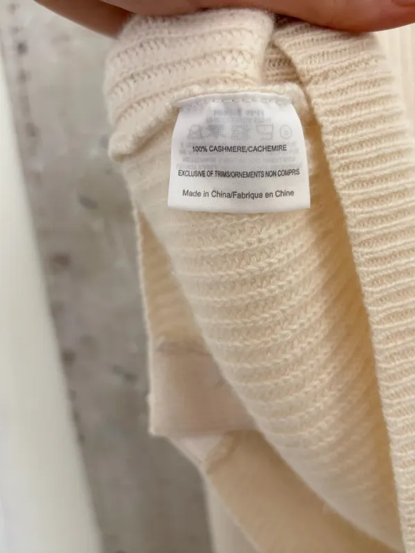 Tory Burch Cashmere Ribbed Cardigan - Image 11