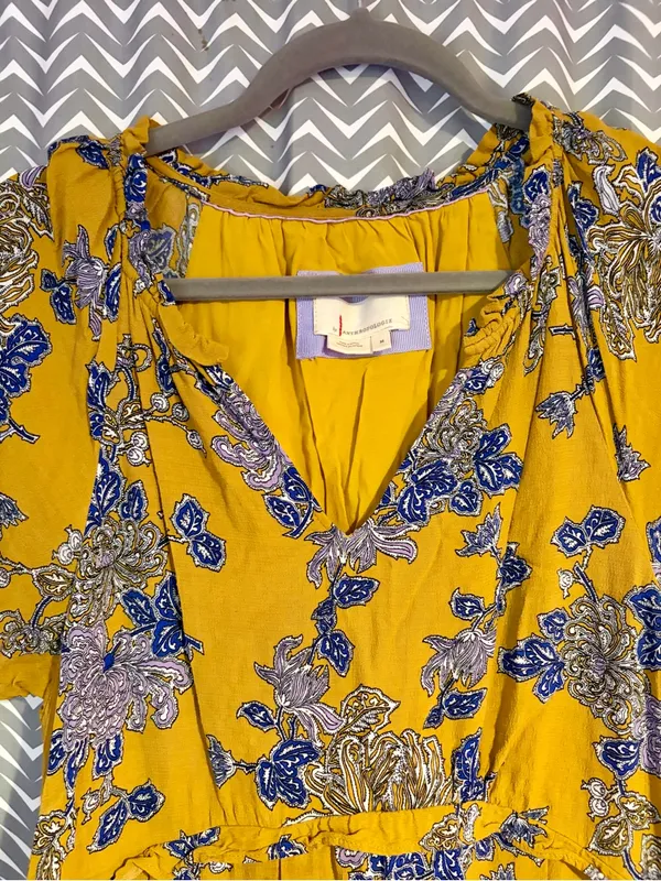 Anthropologie | Robin Tiered Mini Dress, Medium - Image 4