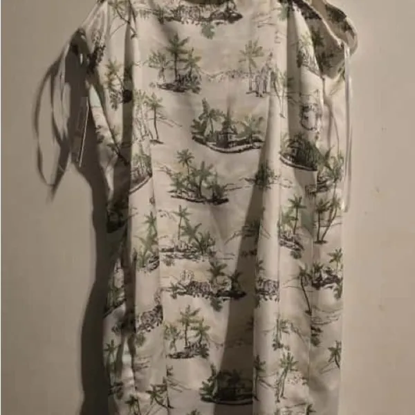 Hippie Rose Green Floral Mini Dress - Image 8