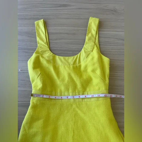 Anthropologie Backless Dress in Bright Yellow - Image 8