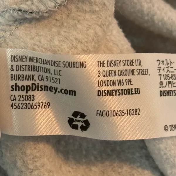 DISNEY Gray Disney Prince Characters Sweatshirt Size Medium - Image 9