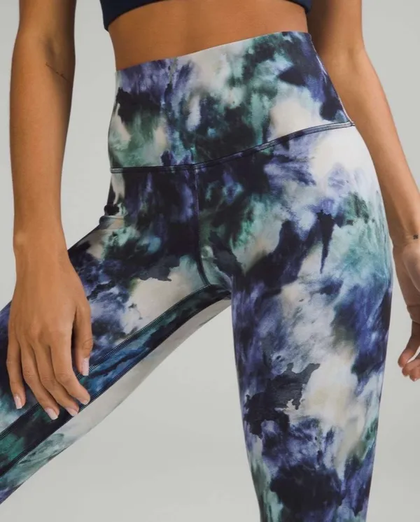 Lululemon Align High-Rise Pant 28" Meteor Wash Print Multi 8 - Image 9