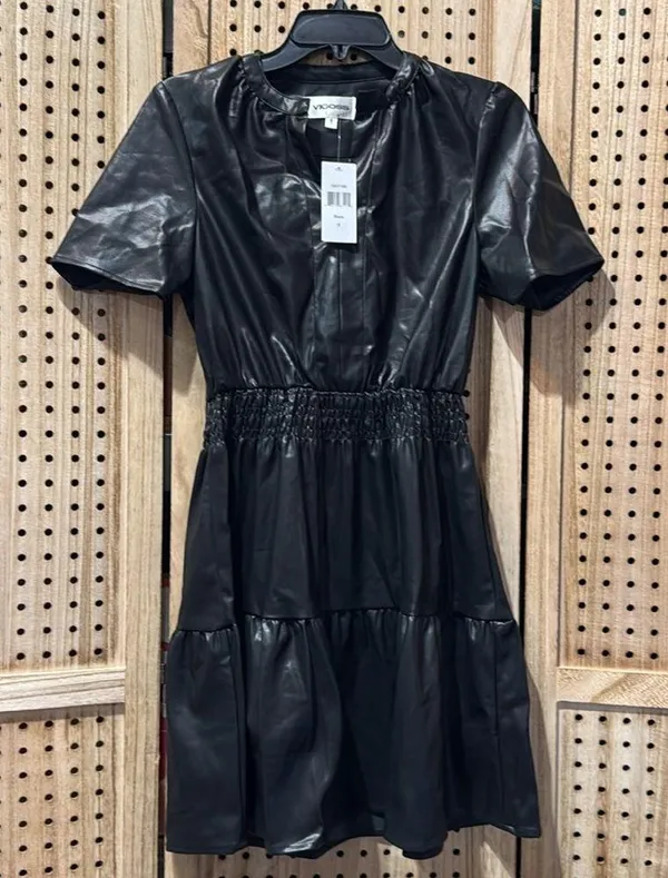 Vigoss ladies Faux Leather dress - Image 3
