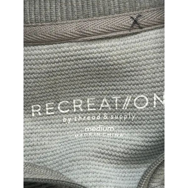 Recreation by Thread & Supply 1/4 zip sweatshirt Medium active yoga running - Image 4