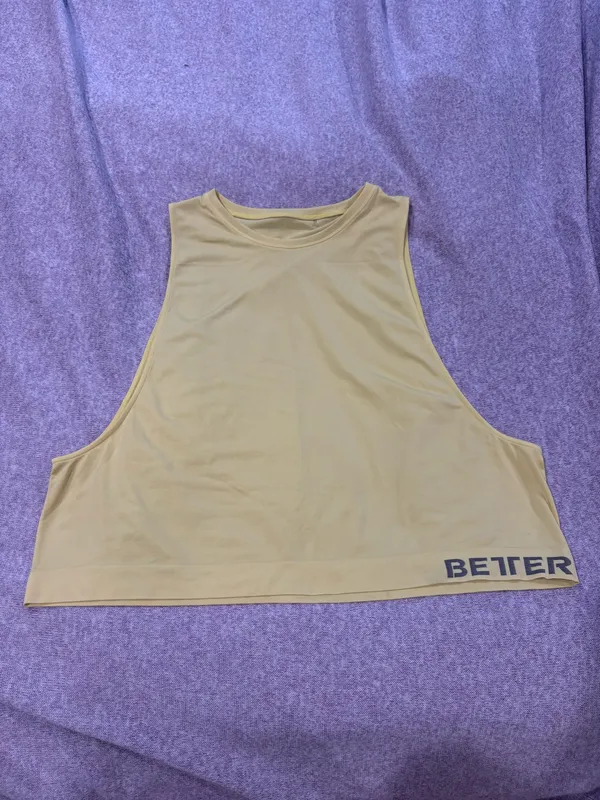 Yellow Better Bodies Tank Top - Image 4