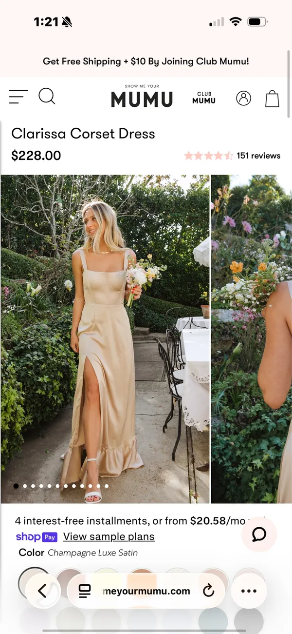 Show Me Your Mumu Clarissa Corset Dress - Image 2