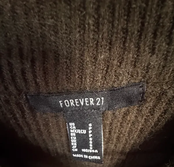 Forever 21 Slightly Cropped Sweater - Image 2