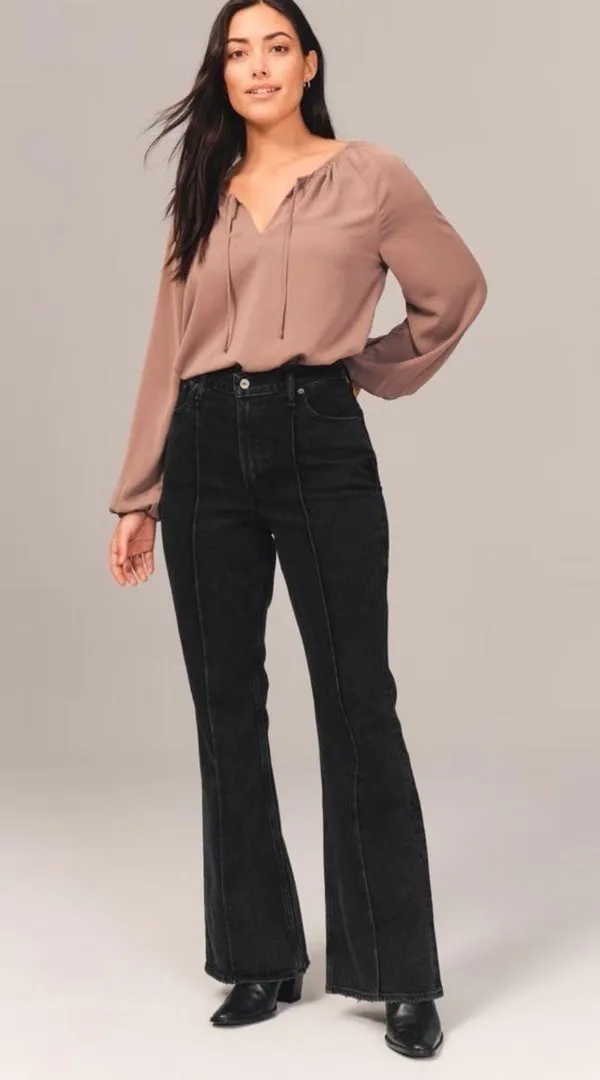 Abercrombie Curve Love Black jeans - Image 4