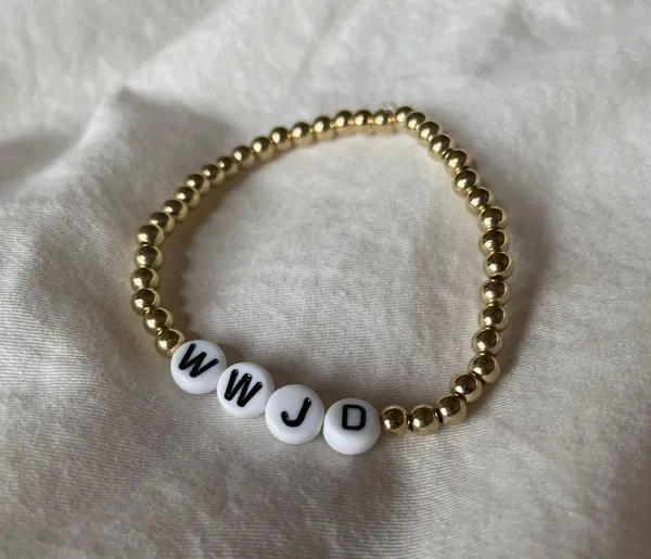 Handmade gold bracelet - Image 2
