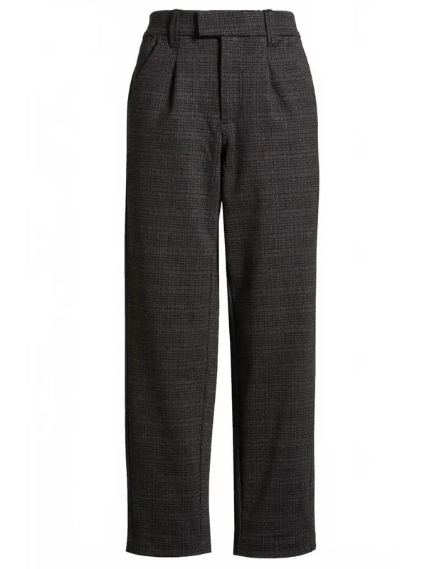 Wit & Wisdom 'Ab'Solution Skyrise Extended Stretch Pants Charcoal Plaid NWT Sz 2 - Image 4