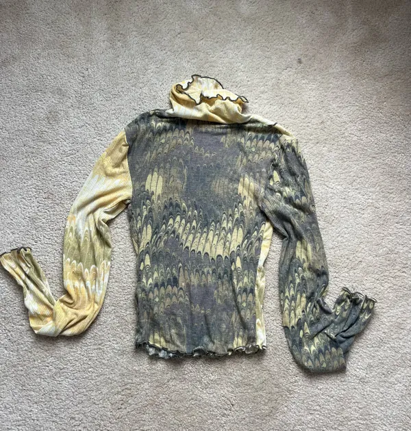Urban Outfitters Turtle Out From Under Mock Neck Top - Image 4